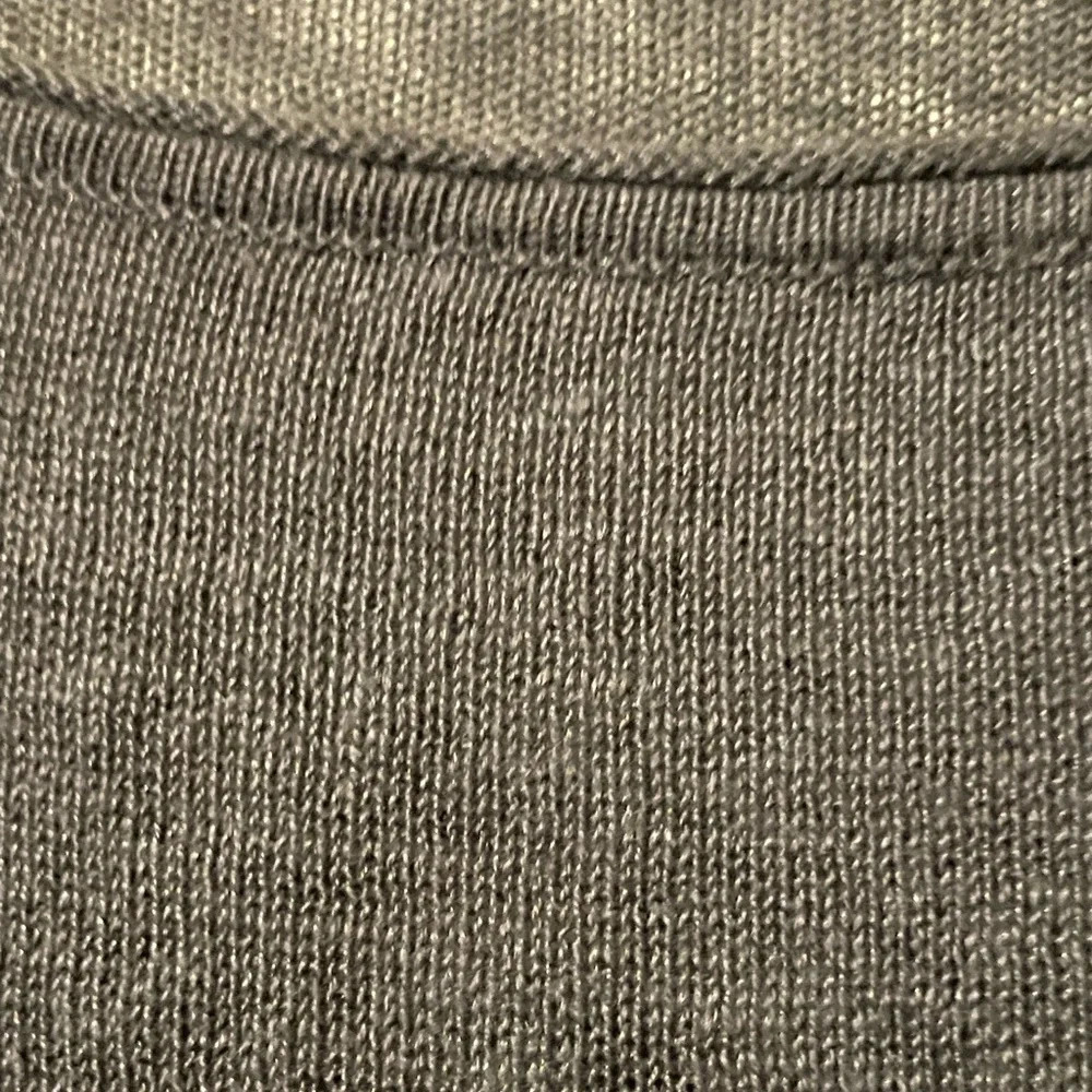 Eileen Fisher Charcoal Gray Long Sleeve Boat Neck Lightweight Top Size Medium - Picture 6 of 9